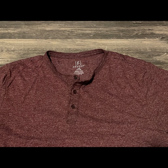 Mens Henley T Shirt - Picture 2 of 2
